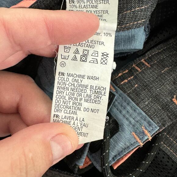 Quiksilver DryFlight Board Shorts w Drawstring Tie Men's Size 28 Water Repellent - Picture 9 of 11